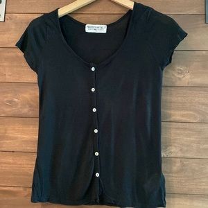 Project Social T black women top.